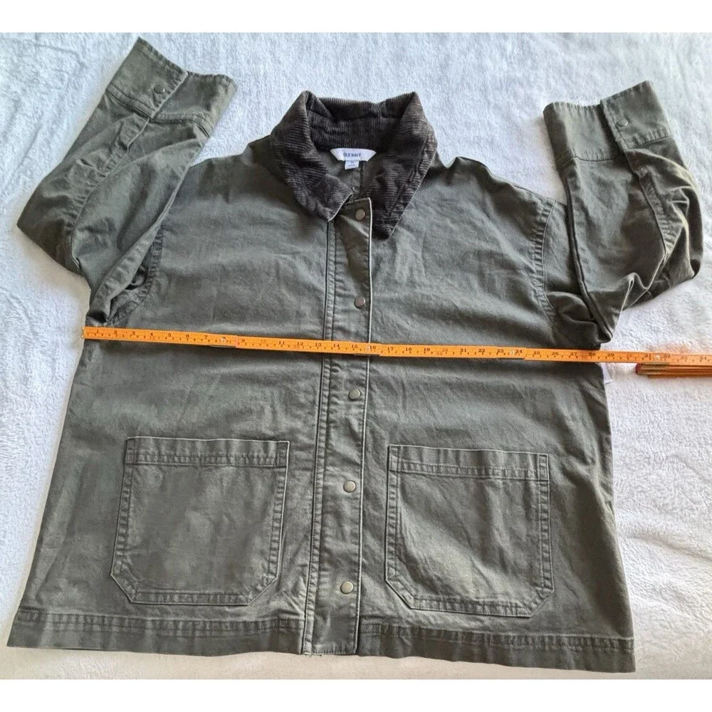 Old Navy Olive Green Utility Jacket